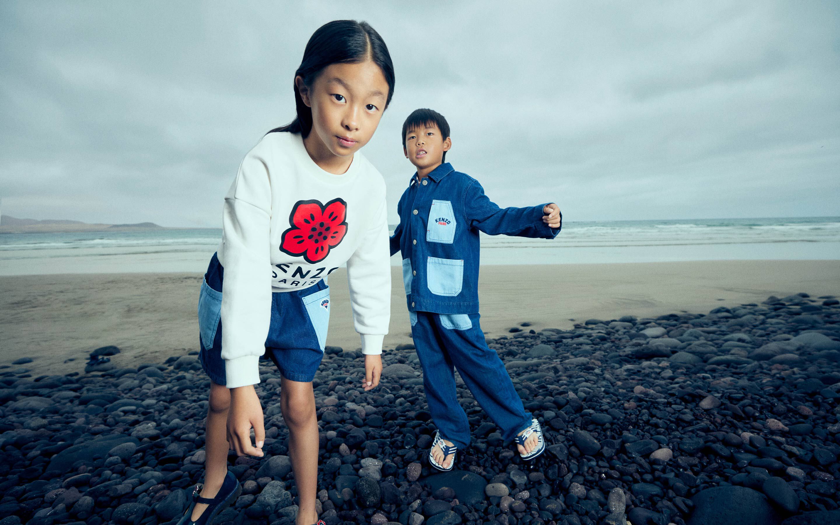 Kids Kenzo Sweatshirt - Designer Clothing